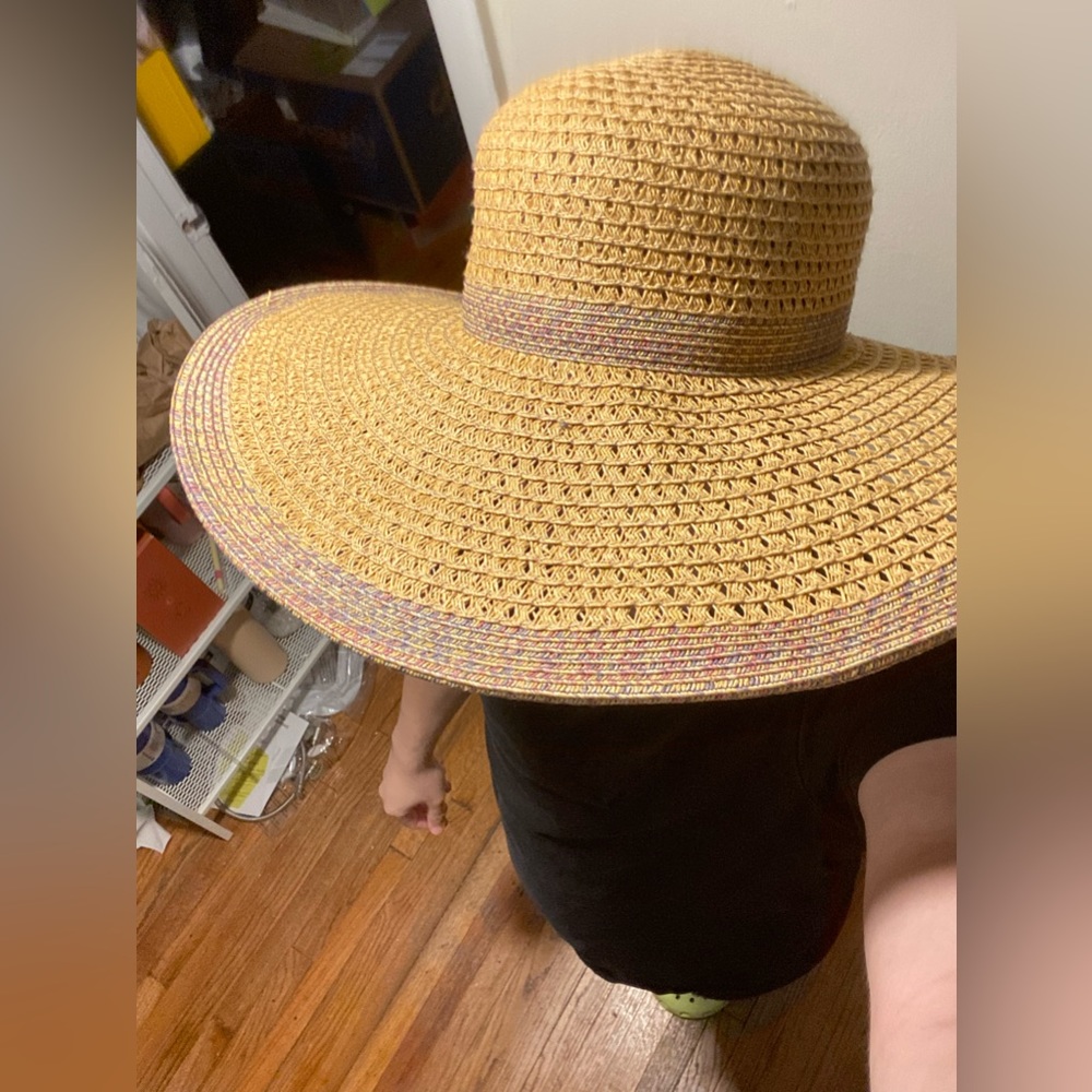 Large Woven Sunhat EUC